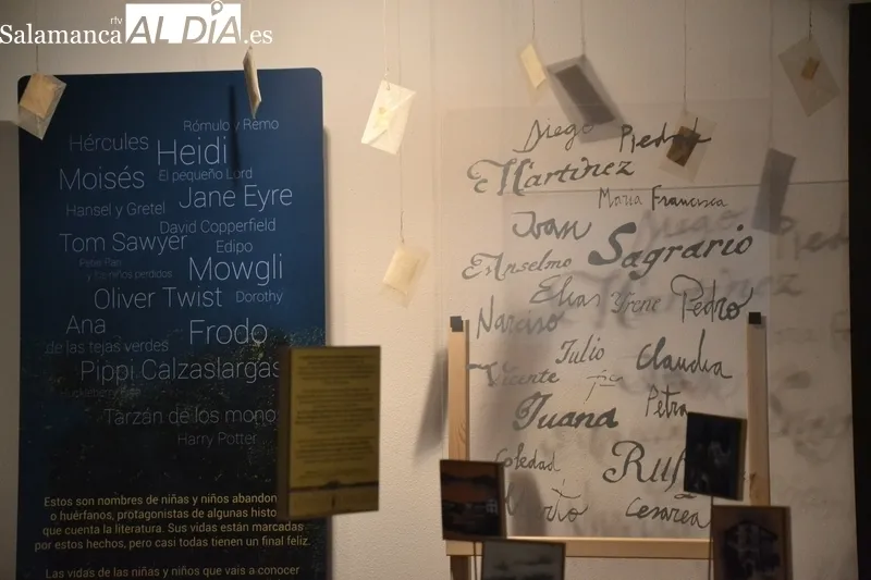 Foto 3 - Llega a Ciudad Rodrigo la dura exposici&oacute;n del Archivo de la Diputaci&oacute;n sobre los ni&ntilde;os exp&oacute;sitos