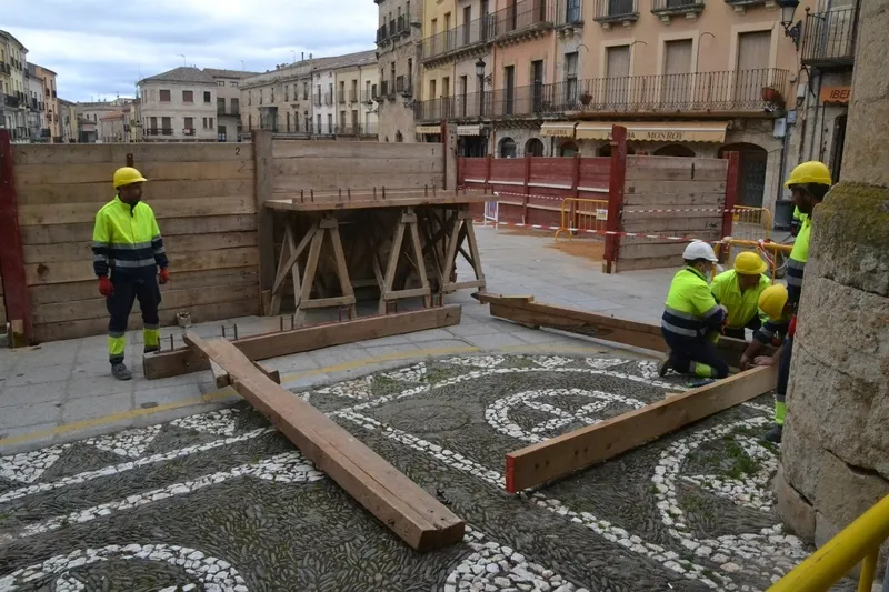 Foto 4 - La Ronda de San Pelayo se llena de agujas m&aacute;s pronto de lo habitual