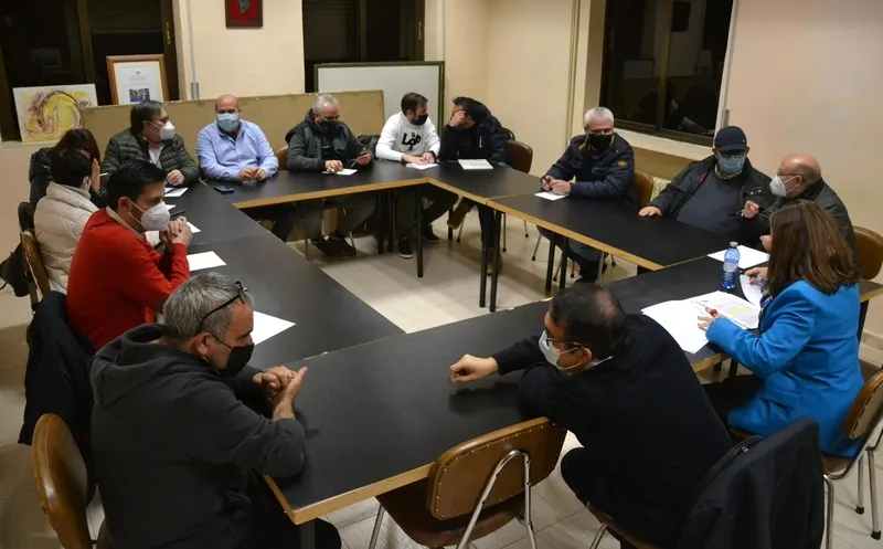 Foto 5 - Afecir mantiene una reuni&oacute;n con candidatos del PSOE a las Cortes