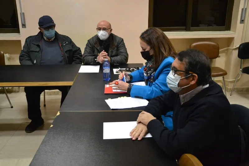 Foto 4 - Afecir mantiene una reuni&oacute;n con candidatos del PSOE a las Cortes
