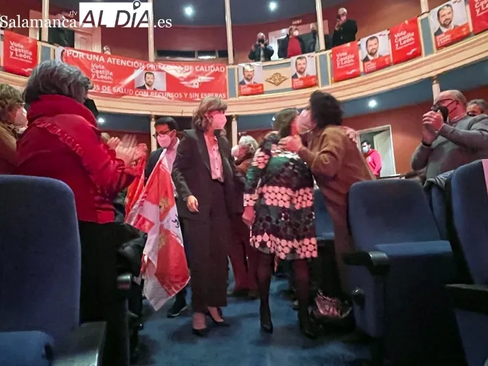 La ministra de Educación y Formación Profesional, Pilar Alegría, visitaba este miércoles Peñaranda