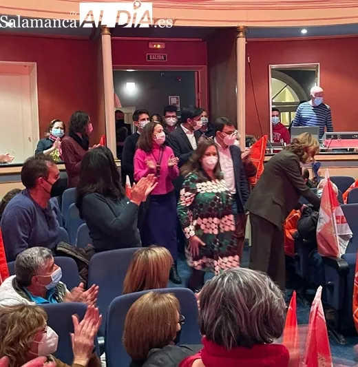 La ministra de Educación y Formación Profesional, Pilar Alegría, visitaba este miércoles Peñaranda