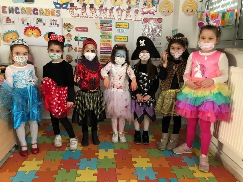 Carnaval en el Colegio Antonio Machado 