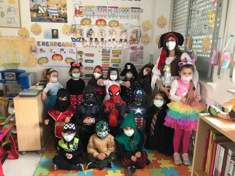 Carnaval en el Colegio Antonio Machado 