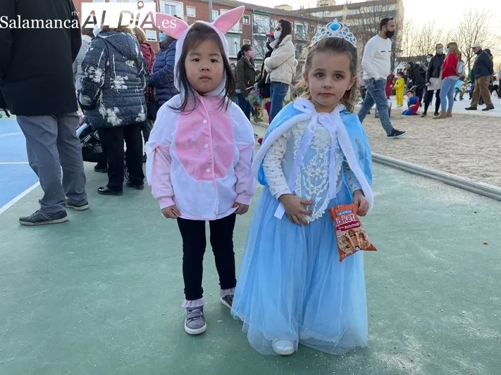 El baile infantil de carnaval tenía lugar en el parque La Huerta