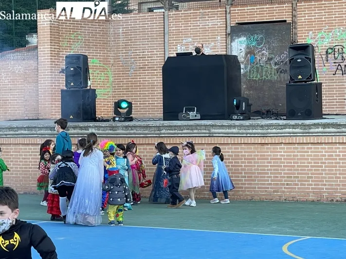 El baile infantil de carnaval tenía lugar en el parque La Huerta
