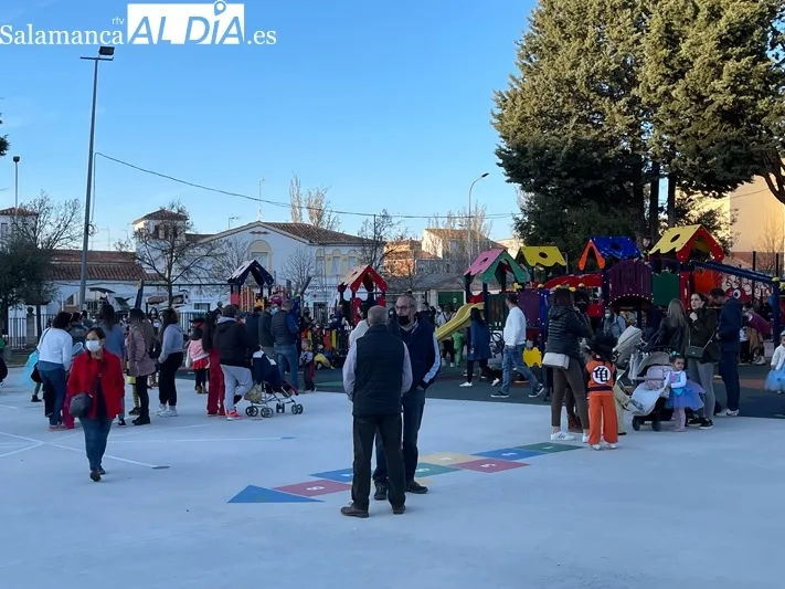 El baile infantil de carnaval tenía lugar en el parque La Huerta