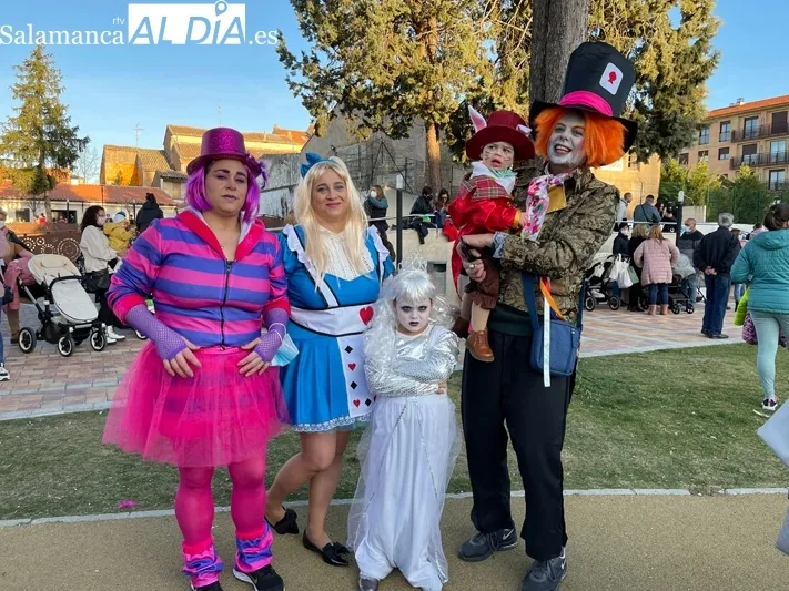 El baile infantil de carnaval tenía lugar en el parque La Huerta