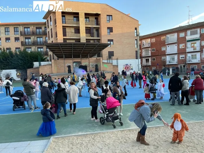 El baile infantil de carnaval tenía lugar en el parque La Huerta