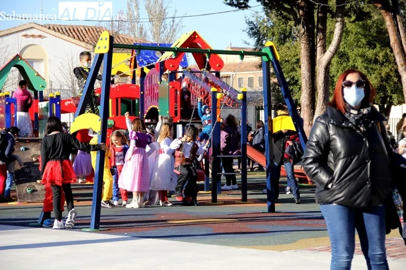 El baile infantil de carnaval tenía lugar en el parque La Huerta