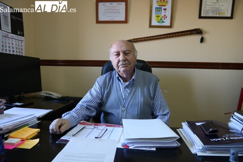 José María Regalado, alcalde de Bañobárez / CORRAL