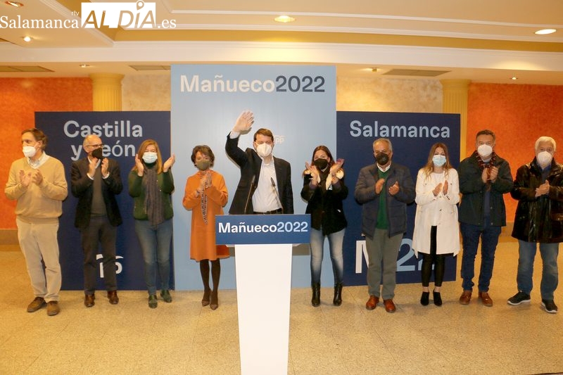 Acto electoral del PP en Vitigudino con Alfonso Fernández Mañueco / CORRAL