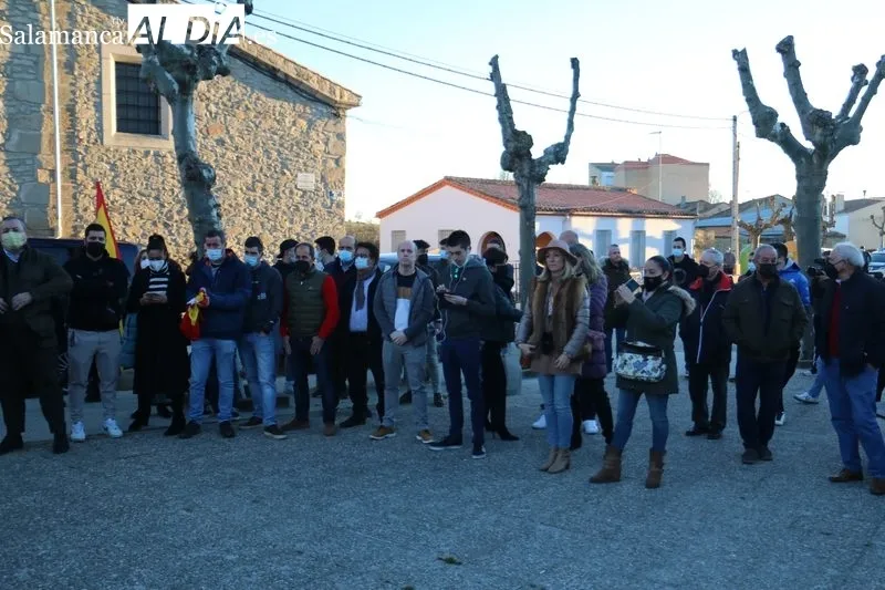 Acto de VOX con Ortega-Smith en Vitigudino  