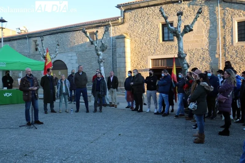 Acto de VOX con Ortega-Smith en Vitigudino  