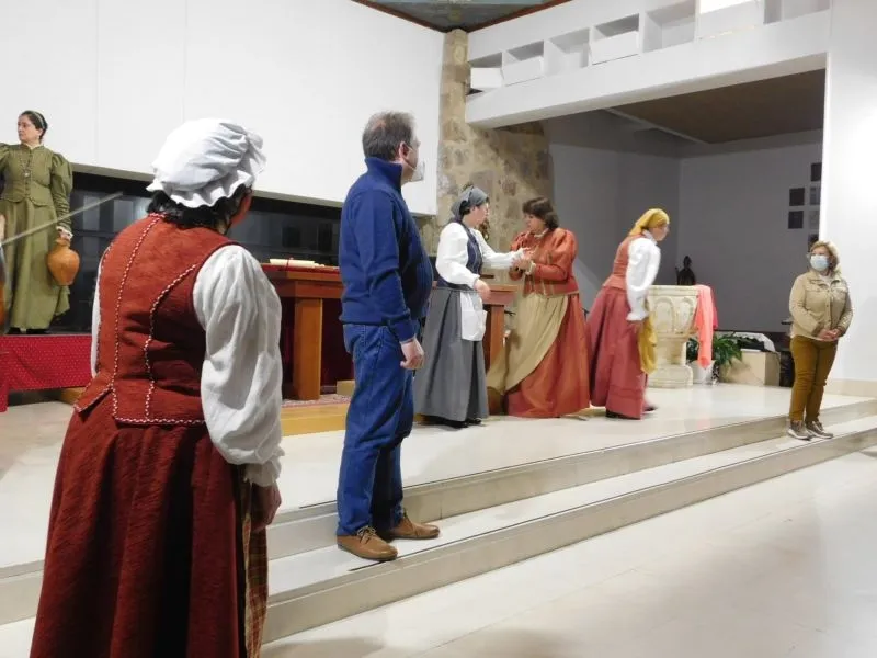 'Buscando a Nebrija' en su representación en Santa Marta de Tormes