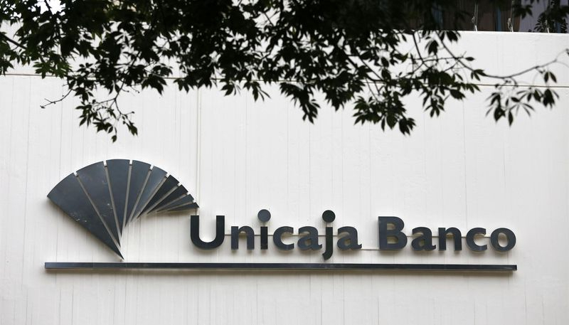 Foto de archivo de la sede de Unicaja Banco en Madrid