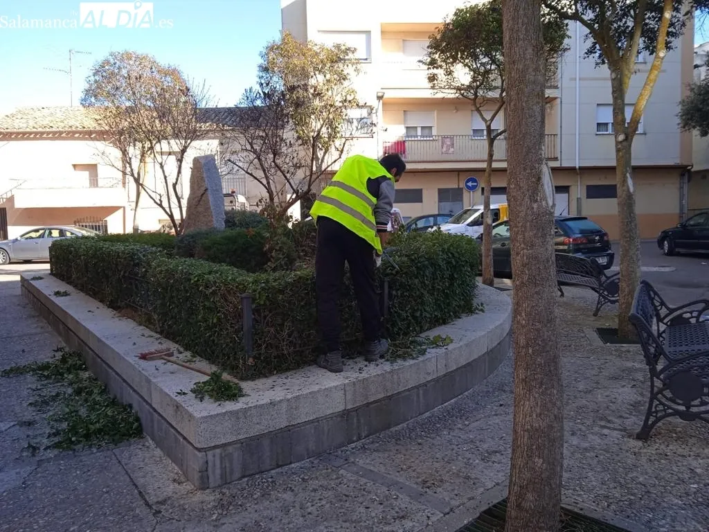 Foto 3 - El Ayuntamiento de Alba de Tormes da a conocer las &uacute;ltimas actuaciones de mantenimiento