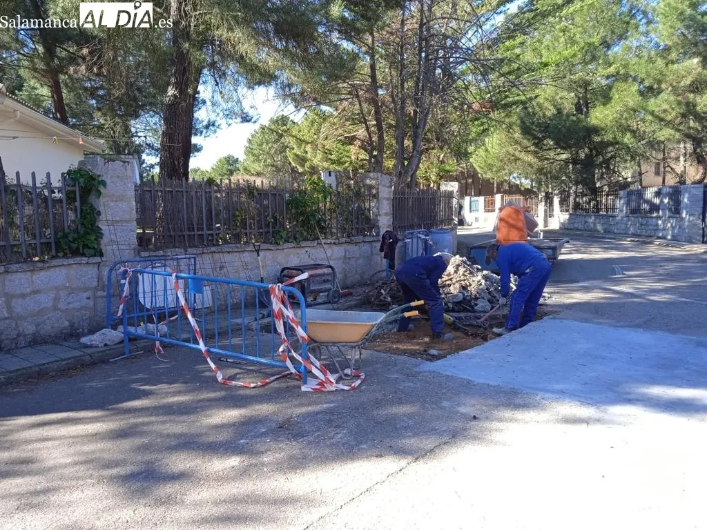Foto 2 - El Ayuntamiento de Alba de Tormes da a conocer las &uacute;ltimas actuaciones de mantenimiento