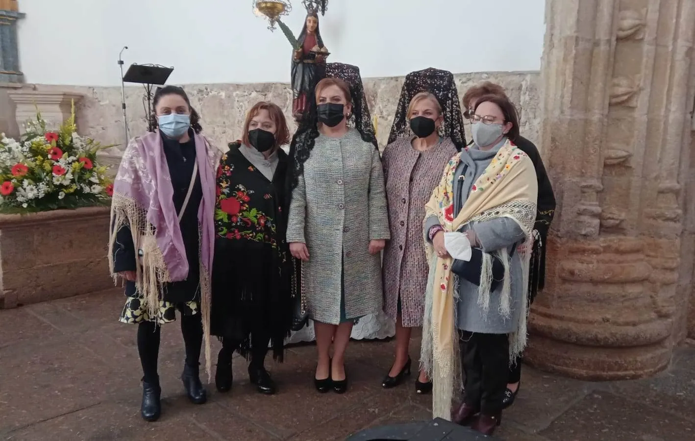 Foto 9 - Animada celebraci&oacute;n de las &Aacute;guedas en Gallegos de Arga&ntilde;&aacute;n