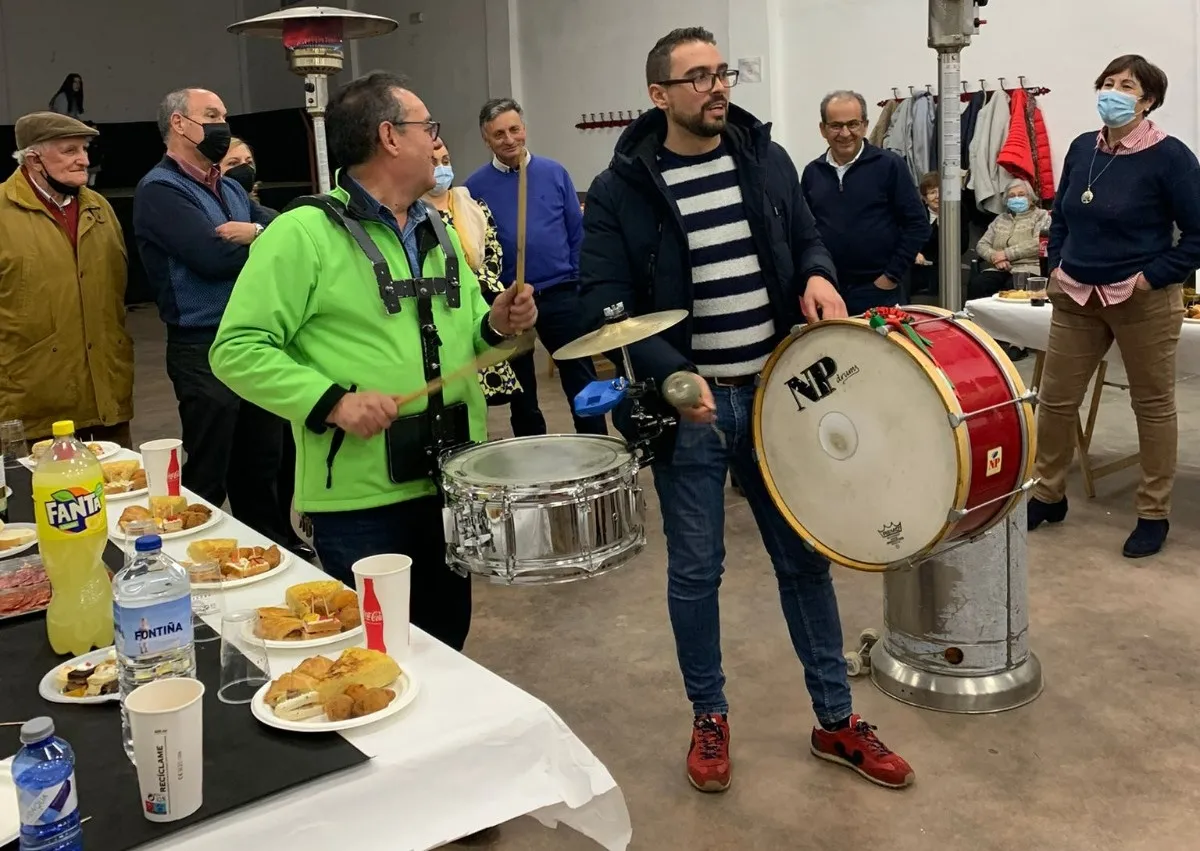 Foto 8 - Animada celebraci&oacute;n de las &Aacute;guedas en Gallegos de Arga&ntilde;&aacute;n