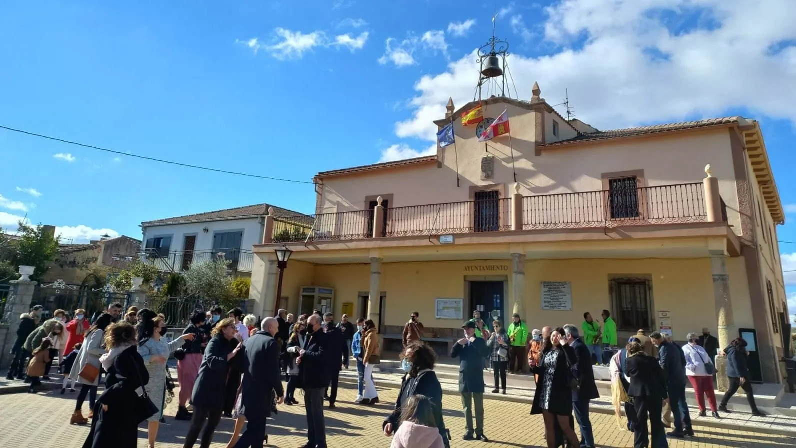 Foto 6 - Animada celebraci&oacute;n de las &Aacute;guedas en Gallegos de Arga&ntilde;&aacute;n