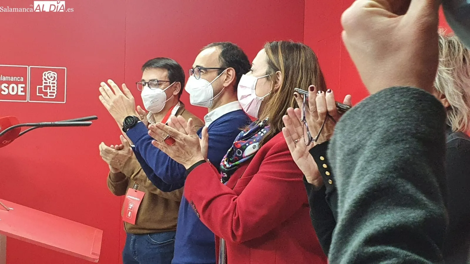 Galería de imágenes en la sede del PSOE tras las elecciones
