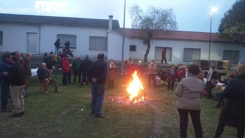 Los vecinos de Cipérez volvieron a celebrar el Jueves Merendero