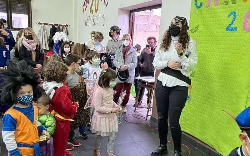 Celebración del Carnaval en Yecla de Yeltes 