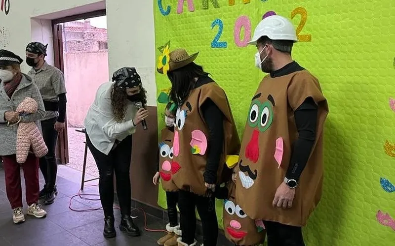 Celebración del Carnaval en Yecla de Yeltes 