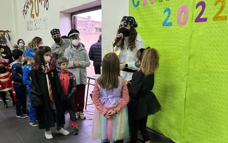 Celebración del Carnaval en Yecla de Yeltes 