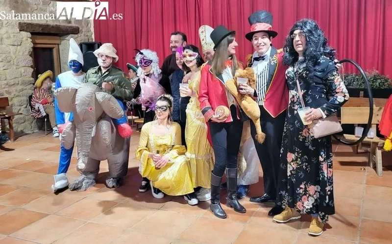 Celebración del Carnaval en Cipérez