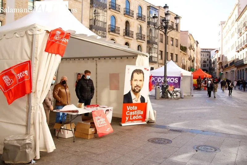 Ambiente de la campaña electoral en Salamanca | Fotos: David Sañudo 