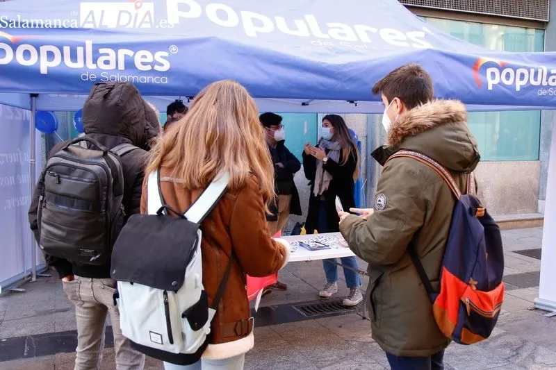Ambiente de la campaña electoral en Salamanca | Fotos: David Sañudo 