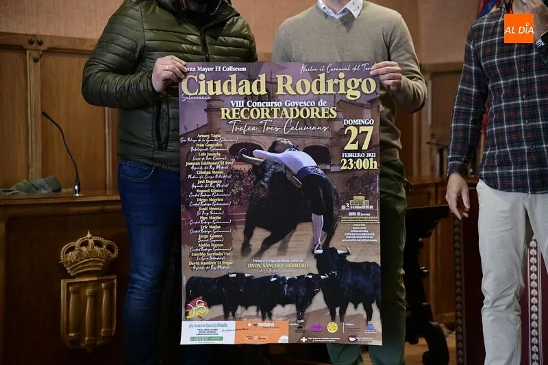 Foto 5 - Presentado oficialmente el cartel anunciador del Concurso Goyesco de recortadores