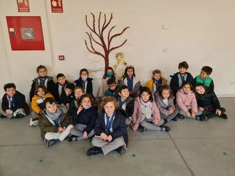 Actos del Día Internacional del Niño con Cáncer en el colegio Calasanz de Salamanca