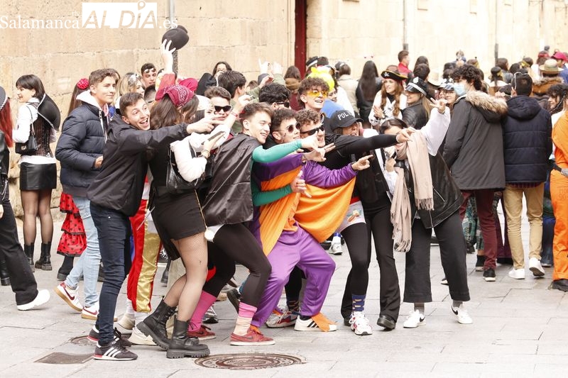 Fiesta del Codex 2022 en la Plaza Mayor de Salamanca. Foto de David Sañudo