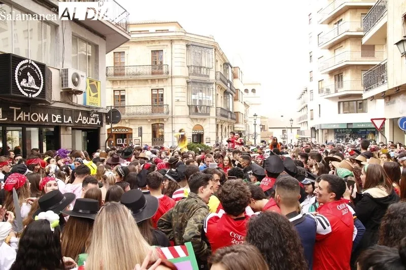 Fiesta del Codex 2022 en la Plaza Mayor de Salamanca. Foto de David Sañudo