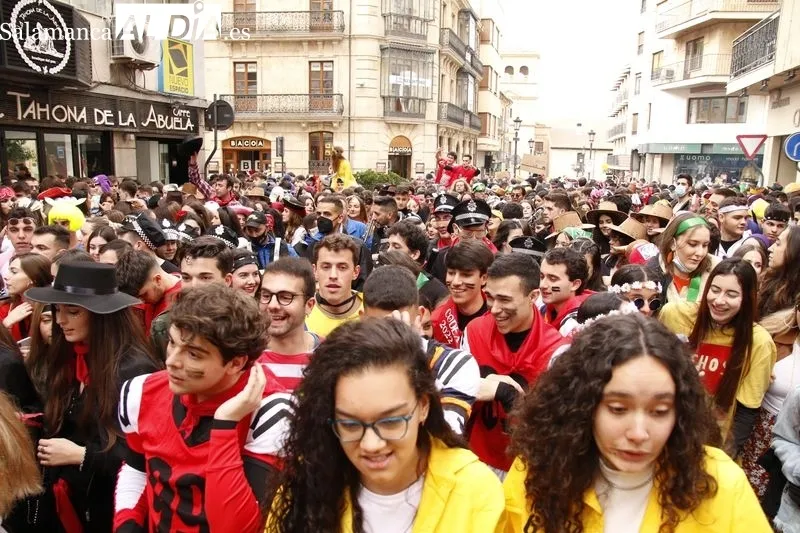 Fiesta del Codex 2022 en la Plaza Mayor de Salamanca. Foto de David Sañudo