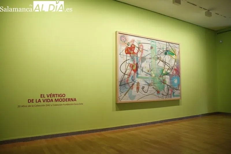 Apertura de la exposición “El vértigo de la vida moderna: 20 años de la Colección DA2 y Colección Fundación Coca-Cola”. Foto de David Sañudo