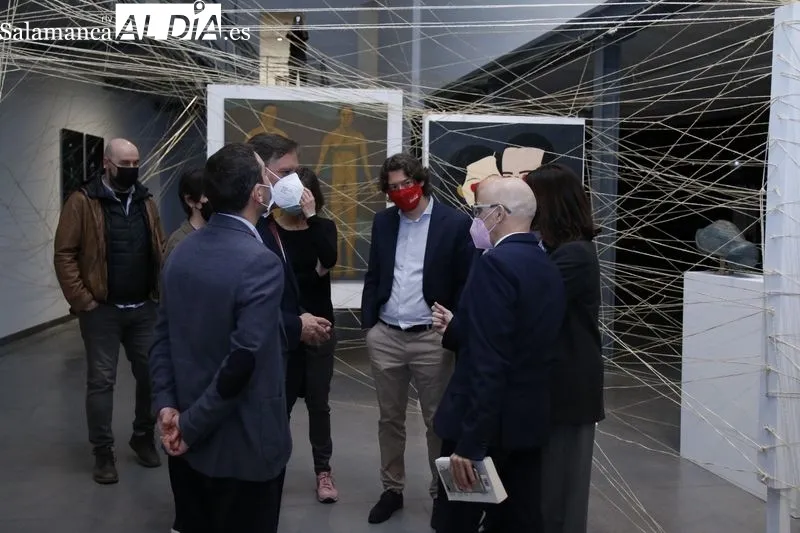 Apertura de la exposición “El vértigo de la vida moderna: 20 años de la Colección DA2 y Colección Fundación Coca-Cola”. Foto de David Sañudo
