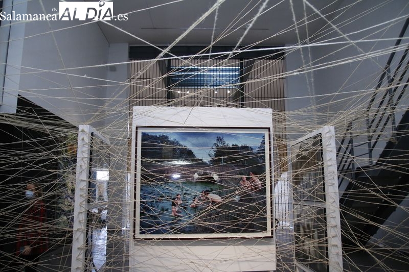 Apertura de la exposición “El vértigo de la vida moderna: 20 años de la Colección DA2 y Colección Fundación Coca-Cola”. Foto de David Sañudo