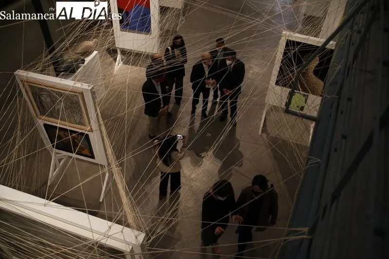 Apertura de la exposición “El vértigo de la vida moderna: 20 años de la Colección DA2 y Colección Fundación Coca-Cola”. Foto de David Sañudo