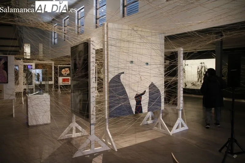 Apertura de la exposición “El vértigo de la vida moderna: 20 años de la Colección DA2 y Colección Fundación Coca-Cola”. Foto de David Sañudo