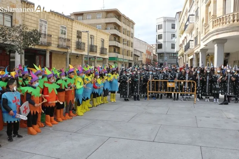 Desfile de carnaval escolar de Guijuelo 2022 - Fotos: Kiko Robles