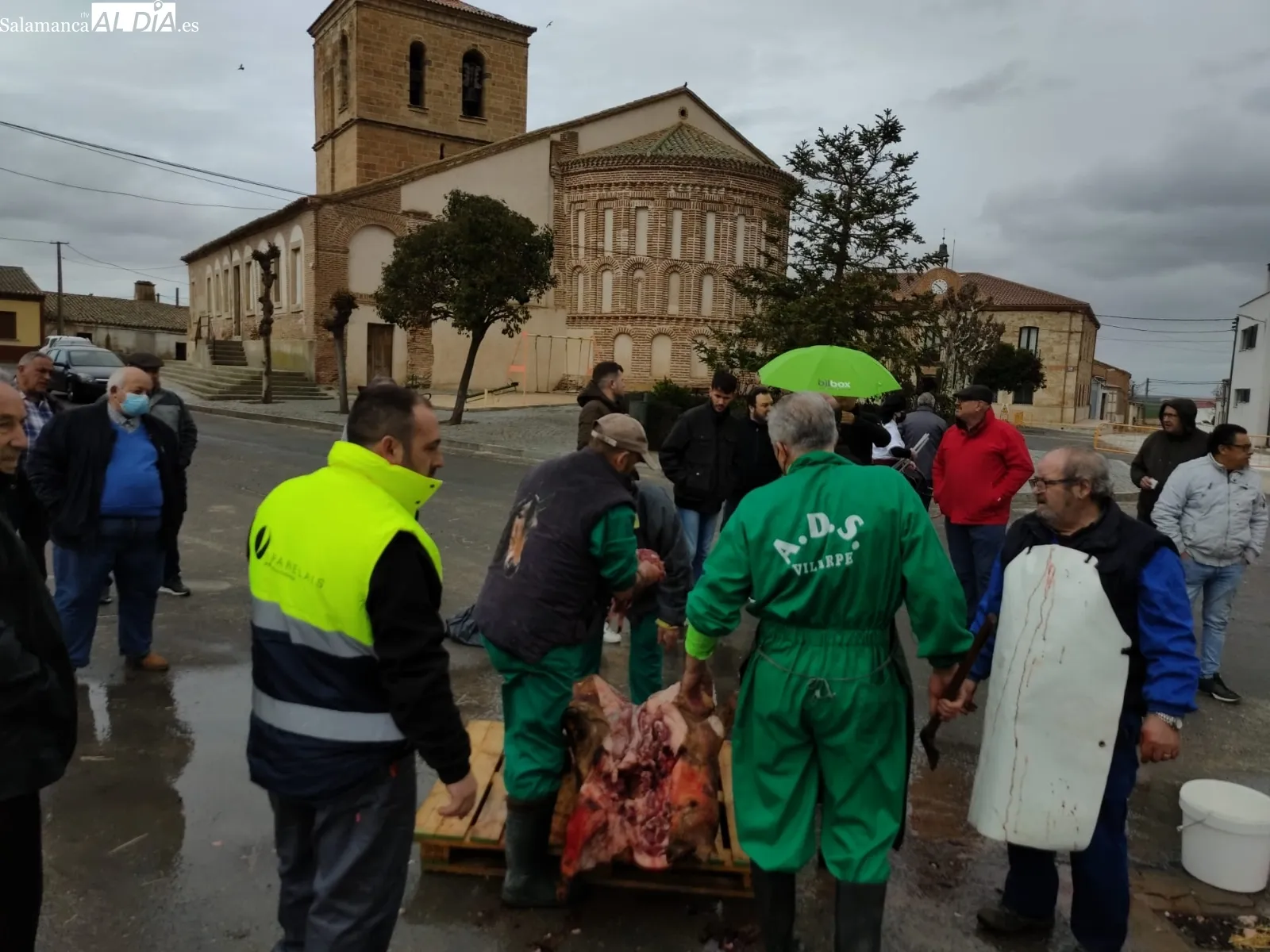Villar de Gallimazo ha celebrado su 10ª Matanza Típica 
