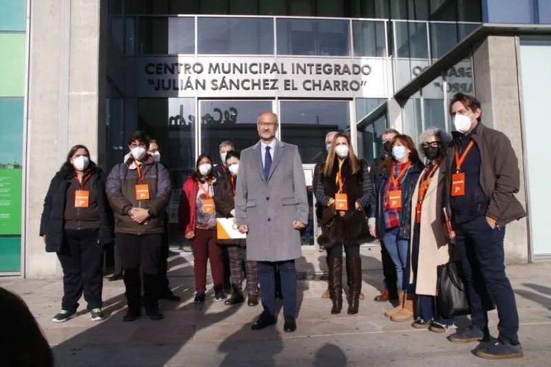 Luis Fuentes votando en Salamanca - David Sañudo