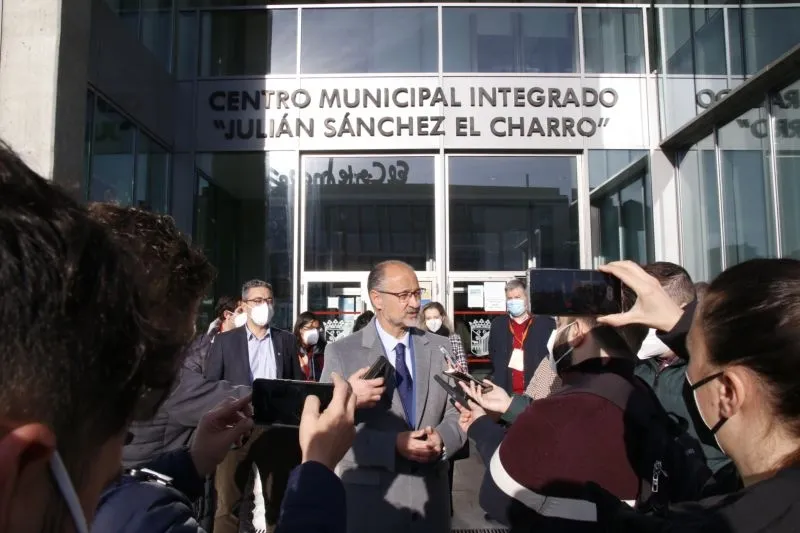 Luis Fuentes votando en Salamanca - David Sañudo