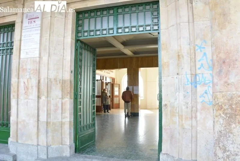 Actividad en los colegios electorales de Salamanca