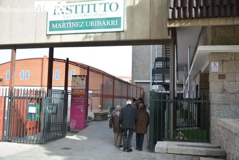 Actividad en los colegios electorales de Salamanca