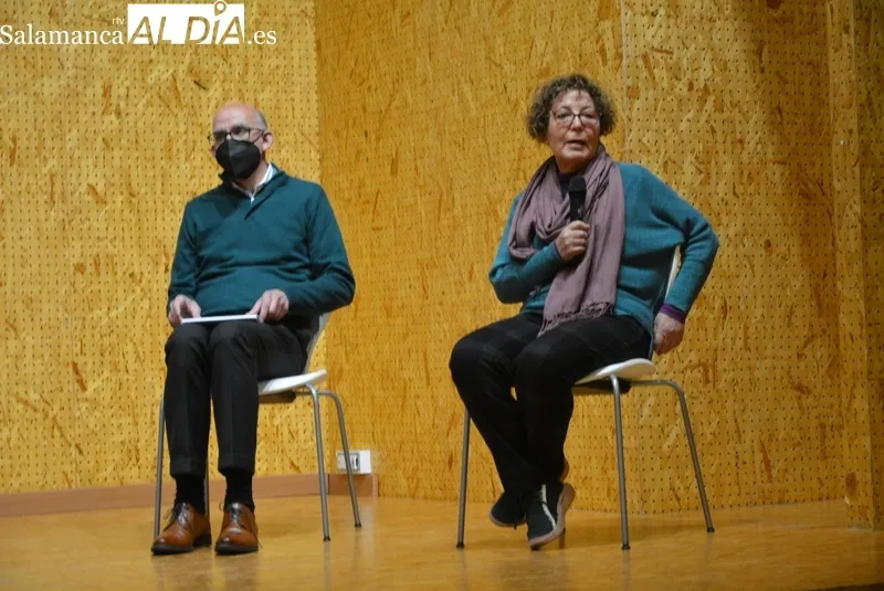 Acto de campaña de Unidas Podemos en Salamanca con el candidato a la presidencia de la Junta, Pablo Fernández. Fotos: Vanesa Martins